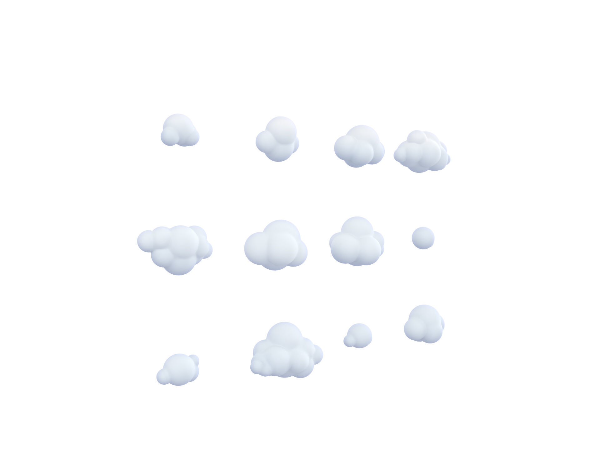 Cloud Pack 3D model_5