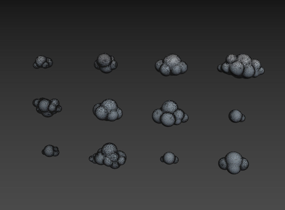 Cloud Pack 3D model_13