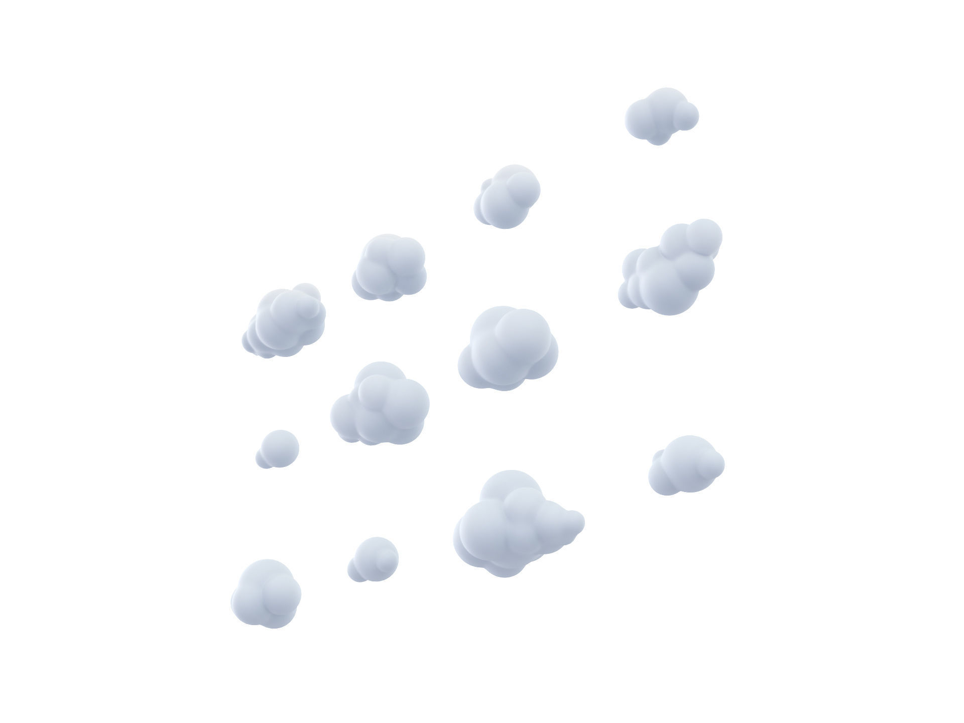 Cloud Pack 3D model_4