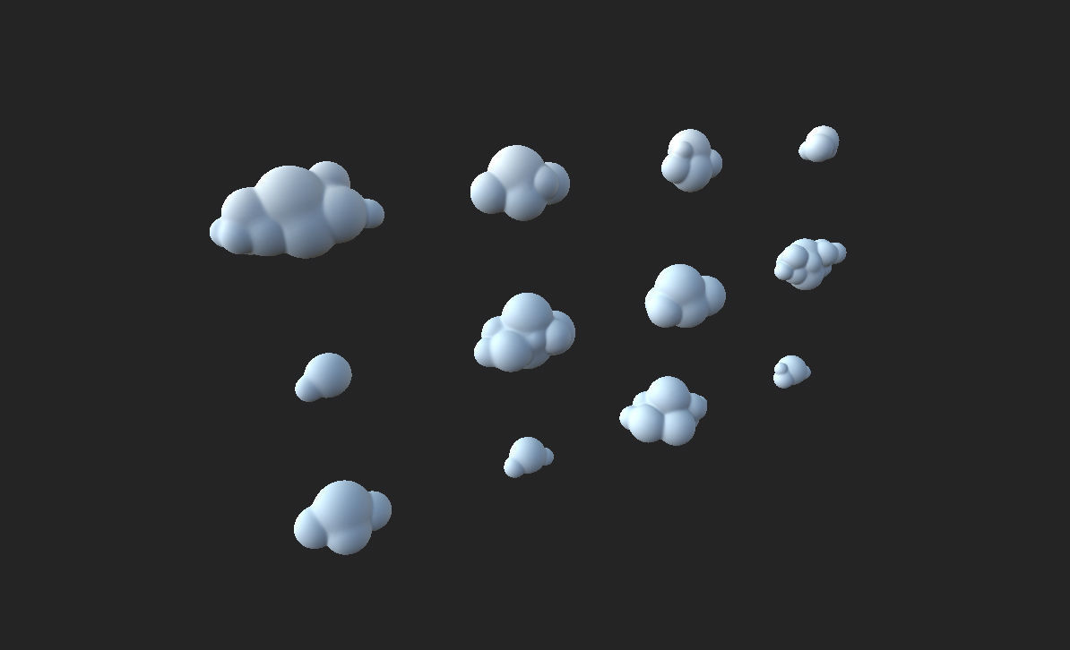 Cloud Pack 3D model_8