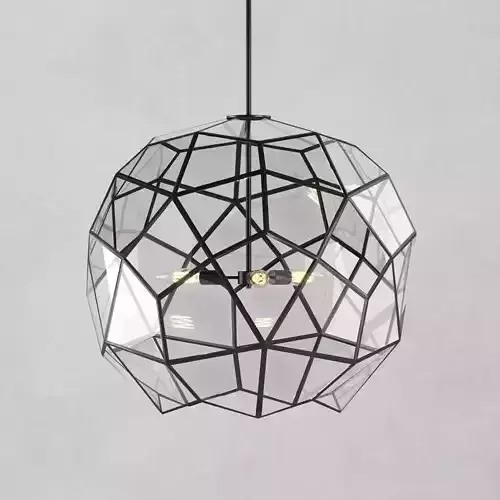 Pottery Barn Oxford Faceted Glass Pendant