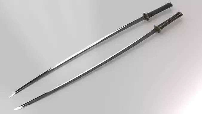 Katana sword PBR