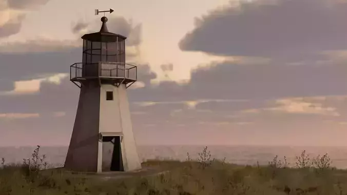 The Lighthouse at sunset
