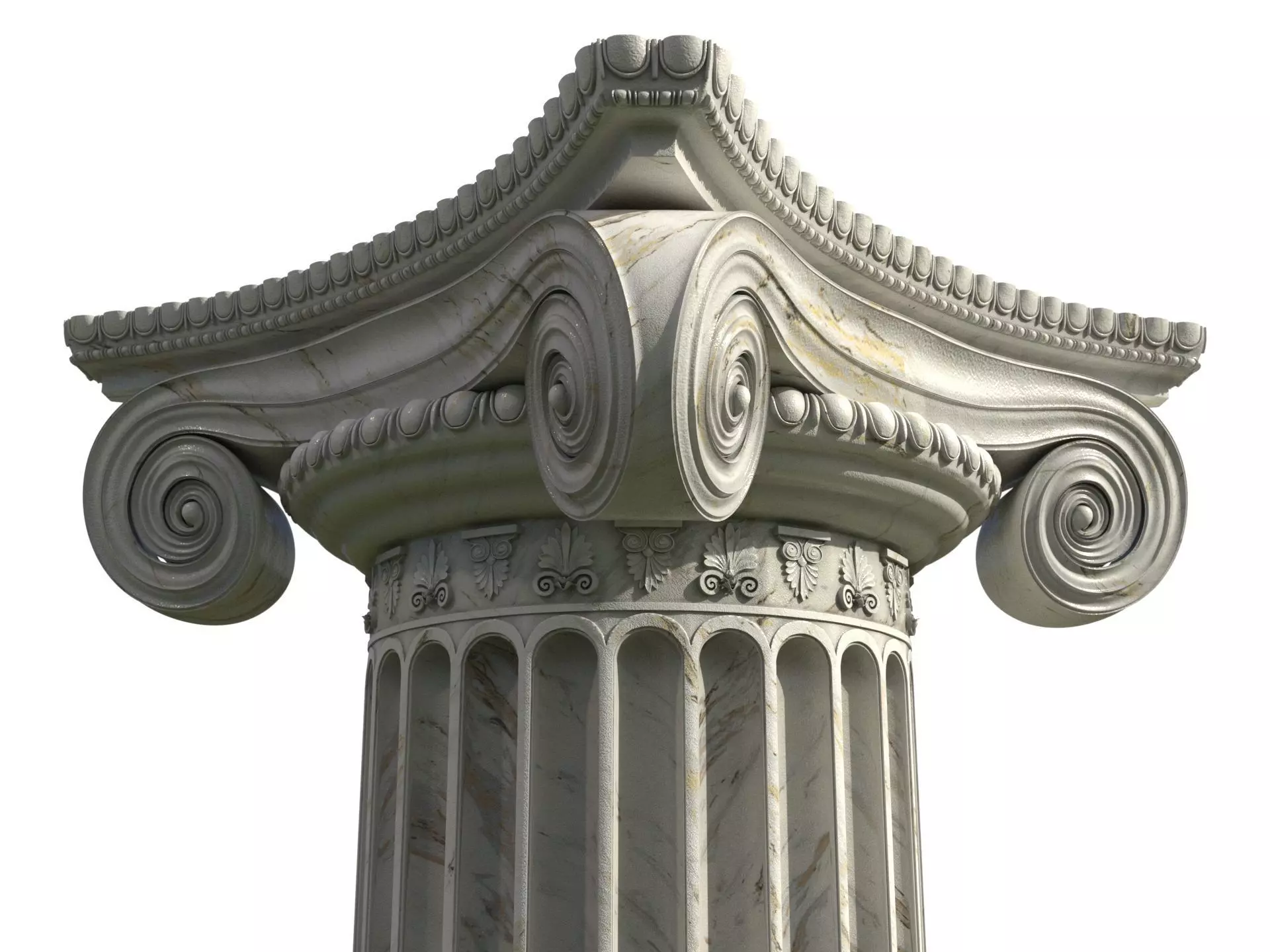 Ionic Column 3D model