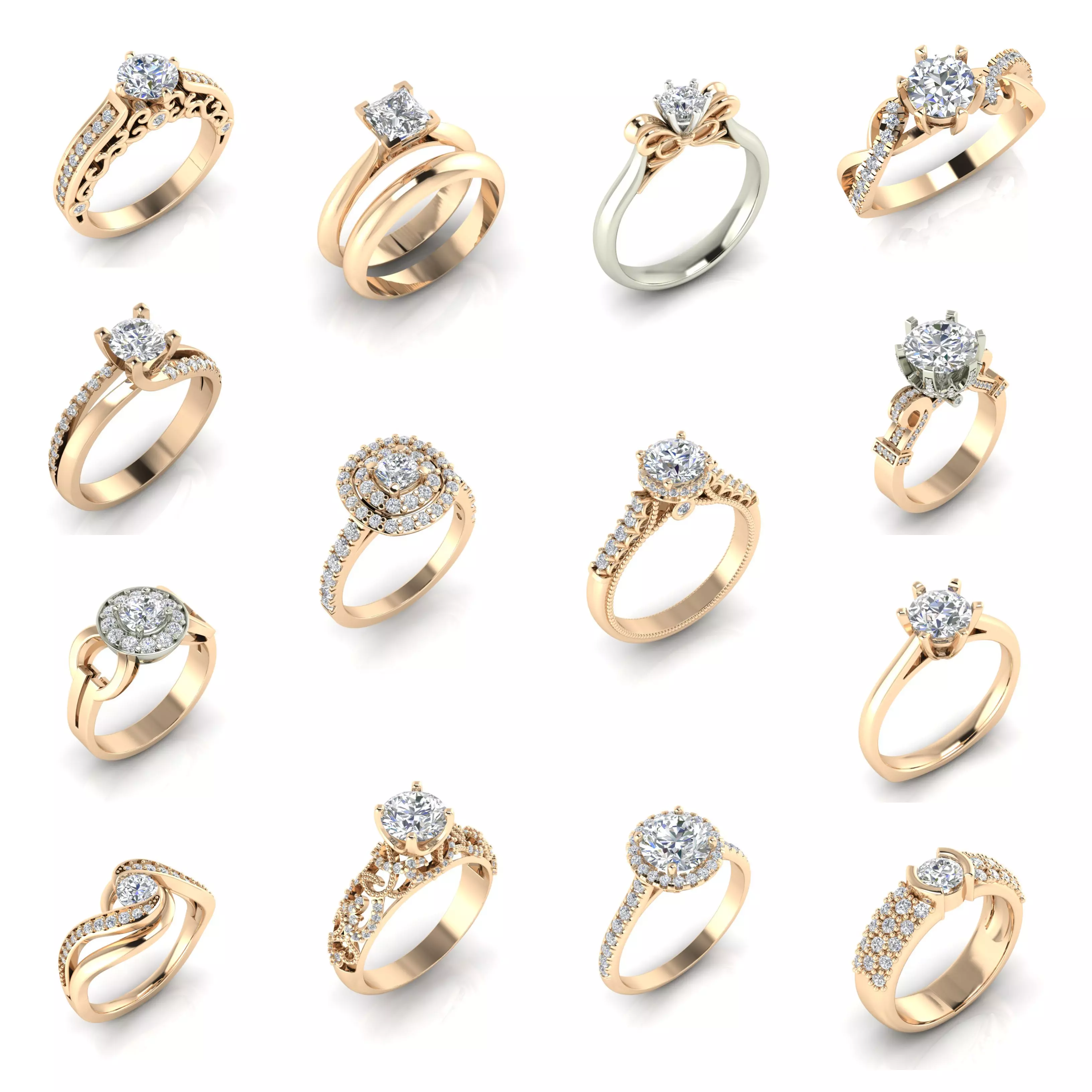 Collection 12 Engagement Rings _0