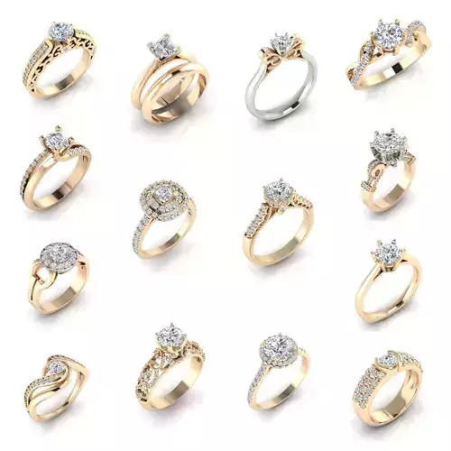 Collection 12 Engagement Rings 