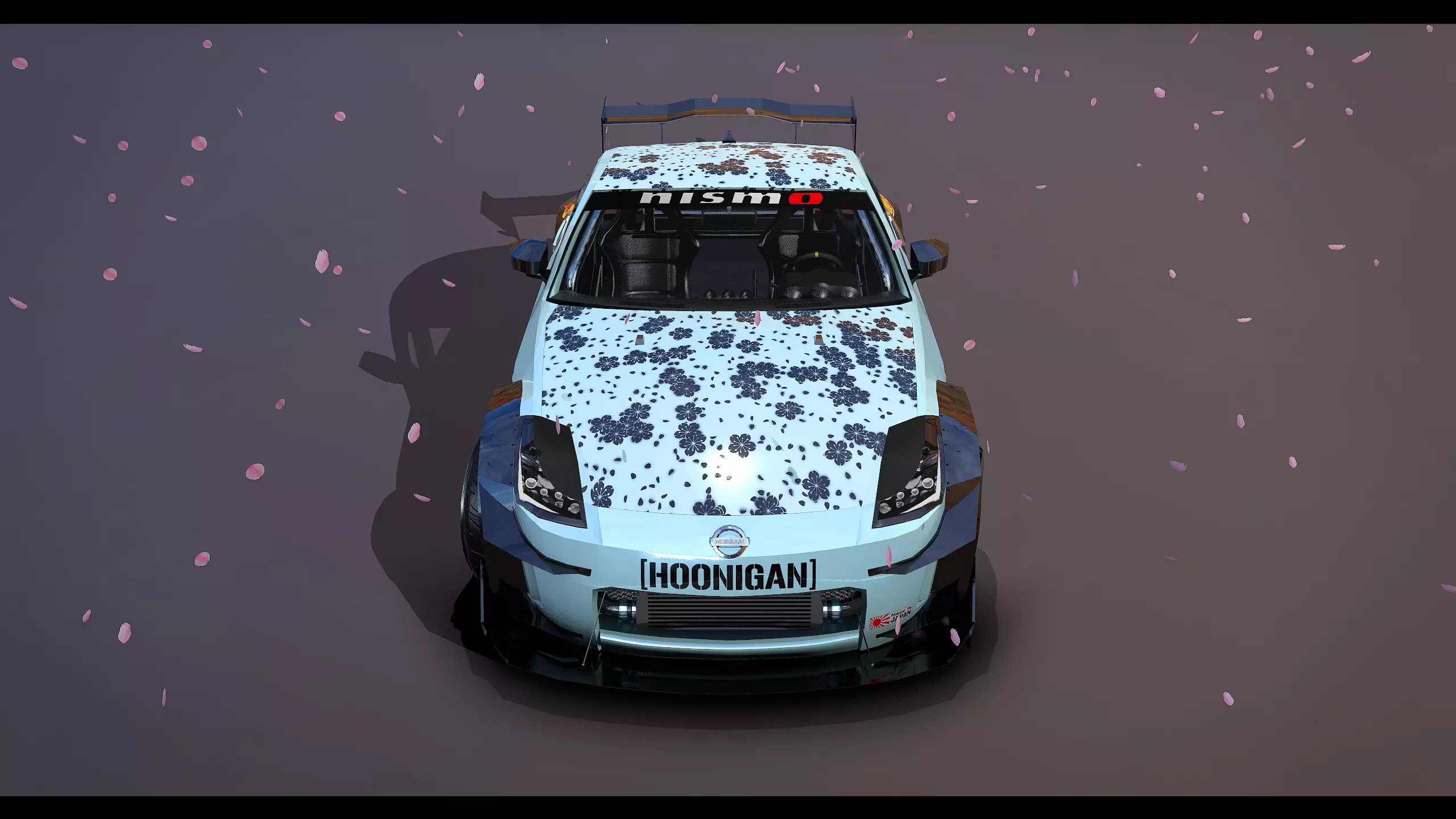 Nissan 350Z Game Ready Low-poly 3D model_0