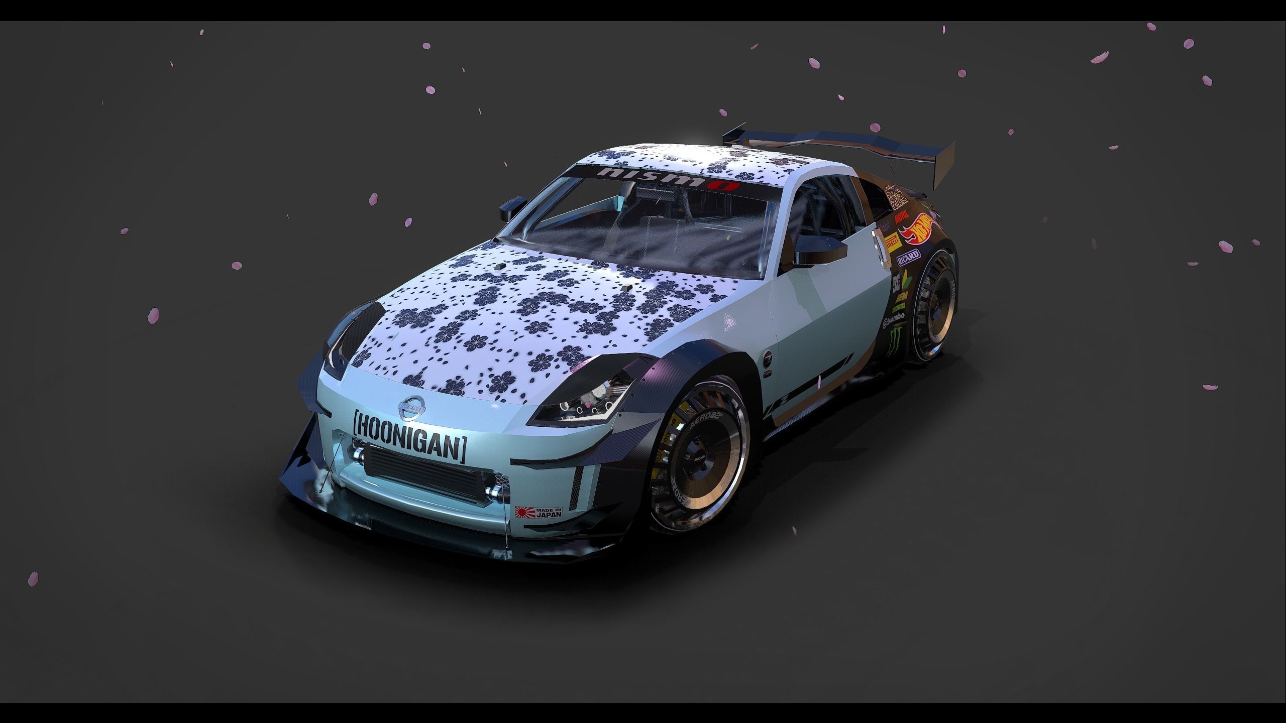 Nissan 350Z Game Ready Low-poly 3D model_2