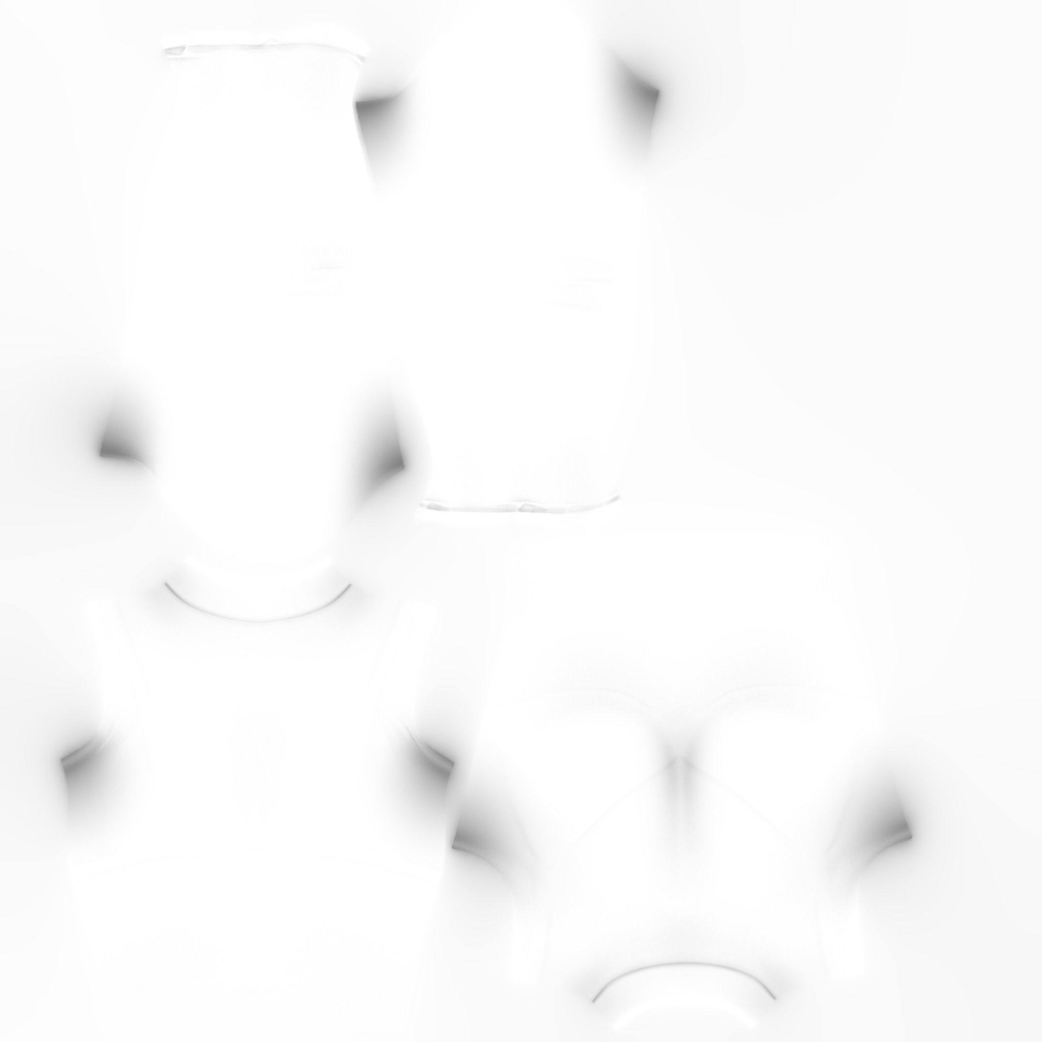 See Through Body Effect Sheer Top and Maroon Shiny Leather Pants Low-poly 3D model_15