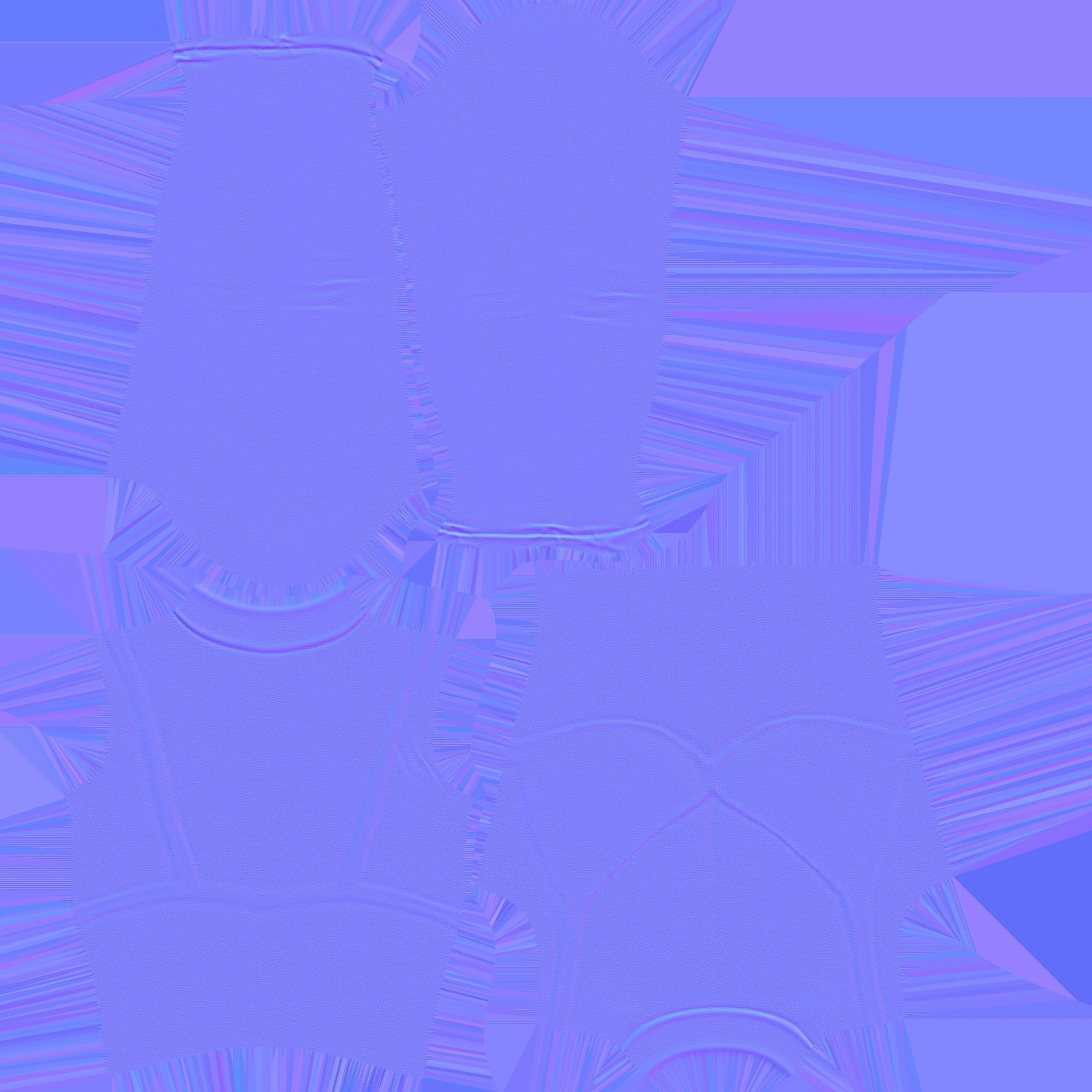 See Through Body Effect Sheer Top and Maroon Shiny Leather Pants Low-poly 3D model_12