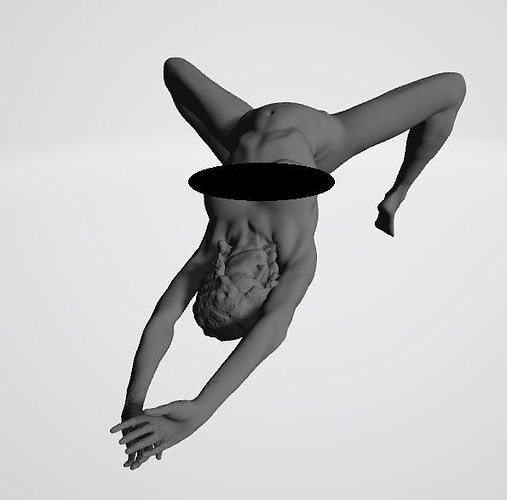 LAID BACK10 3D print model