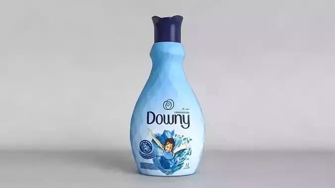 Downy Concentrate Bottle 3D model