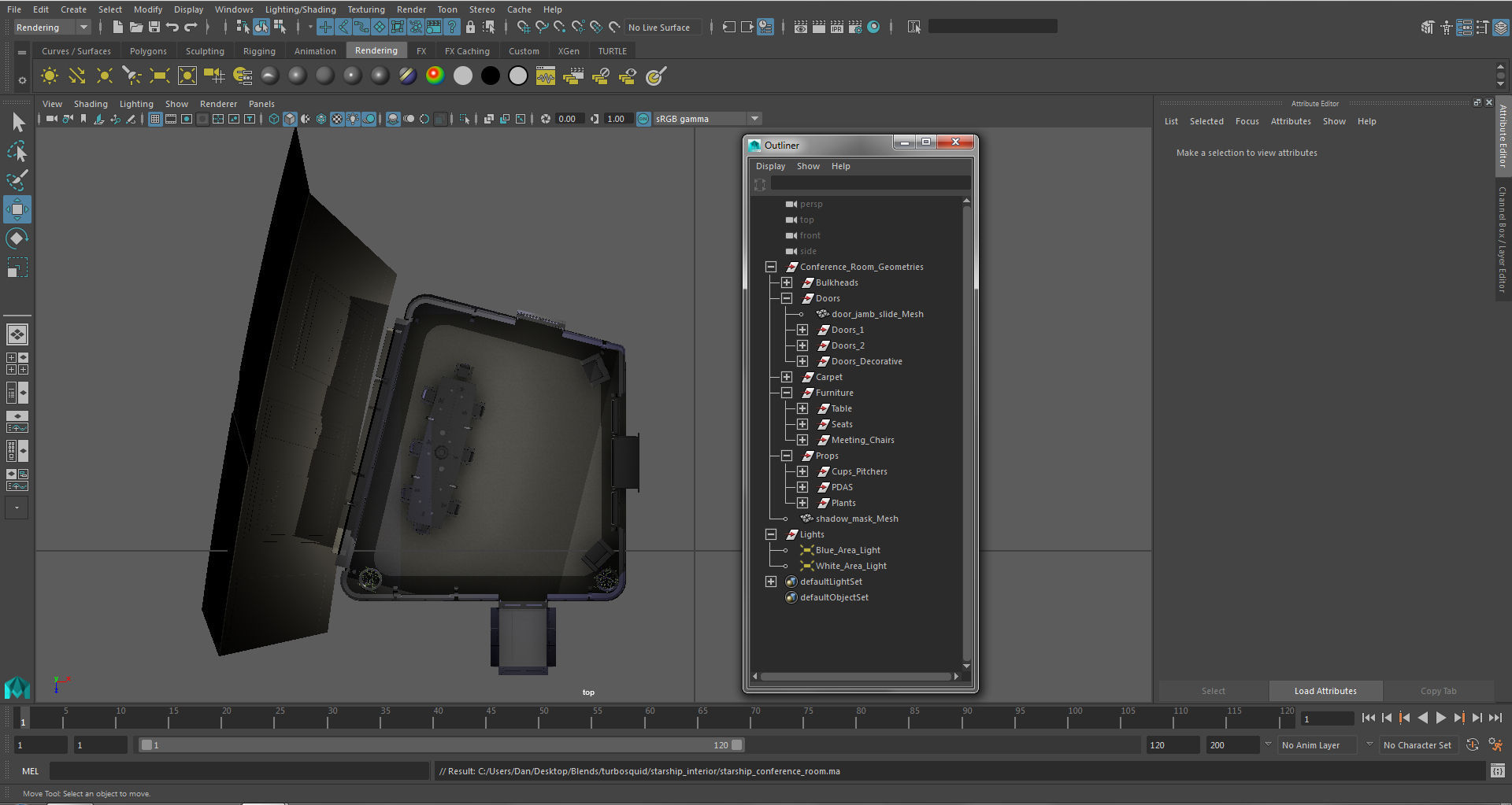 Starship Conference Room B 3D model_23
