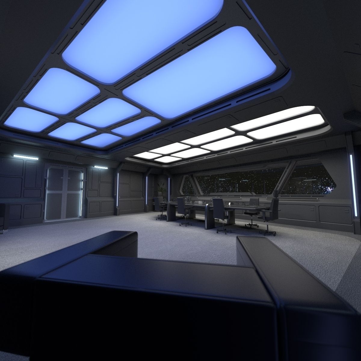 Starship Conference Room B 3D model_7
