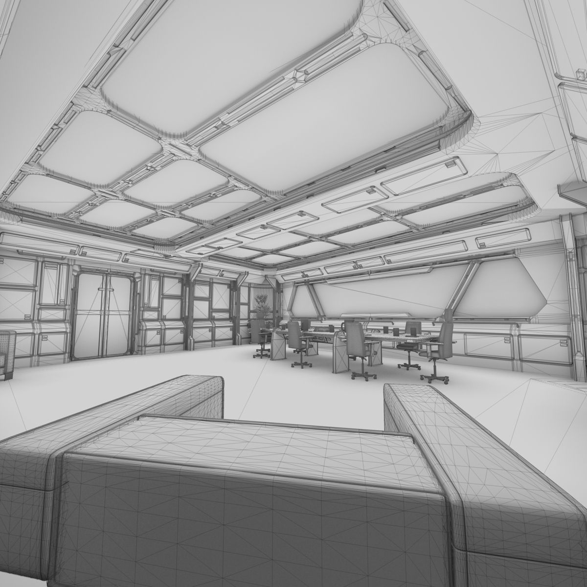 Starship Conference Room B 3D model_9
