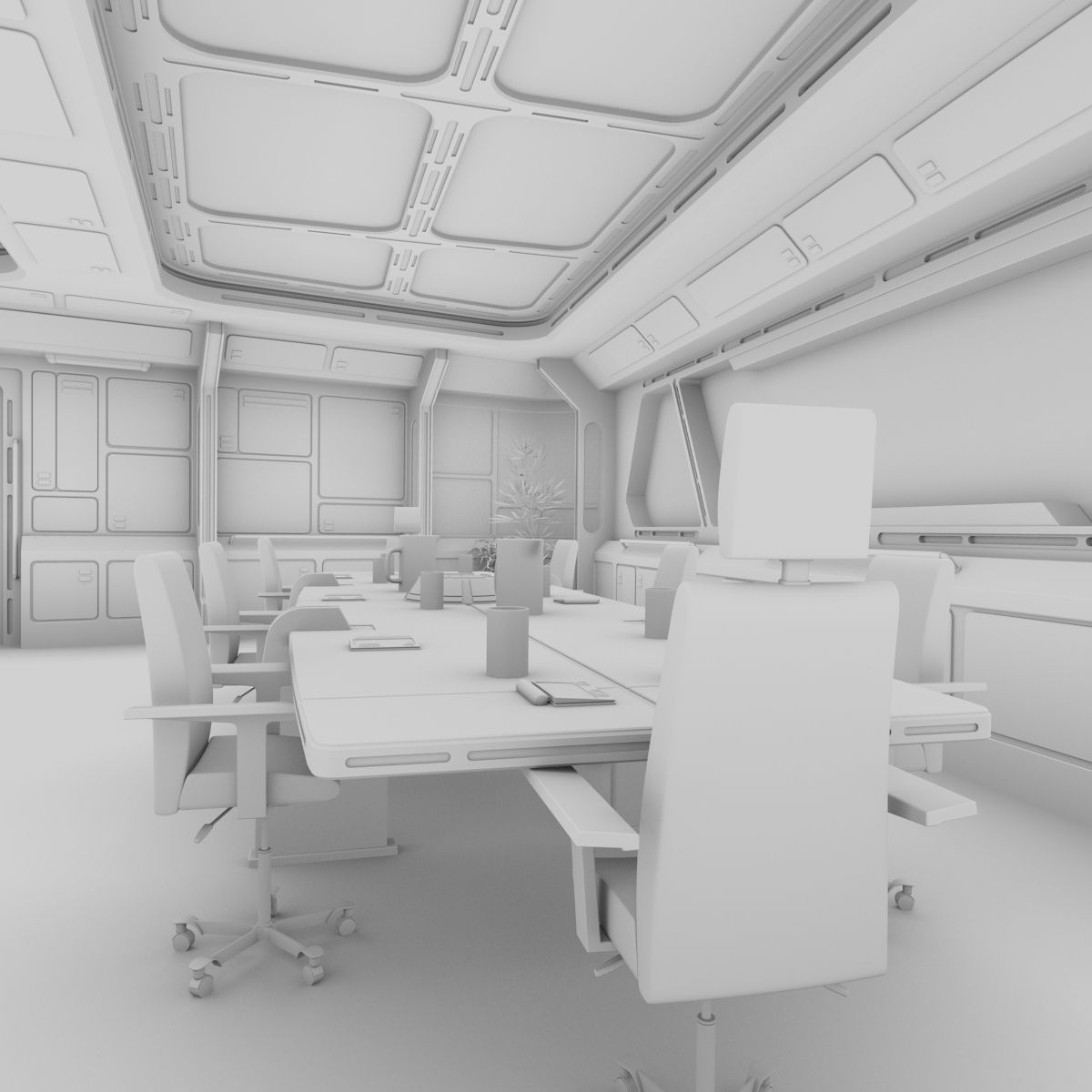 Starship Conference Room B 3D model_14