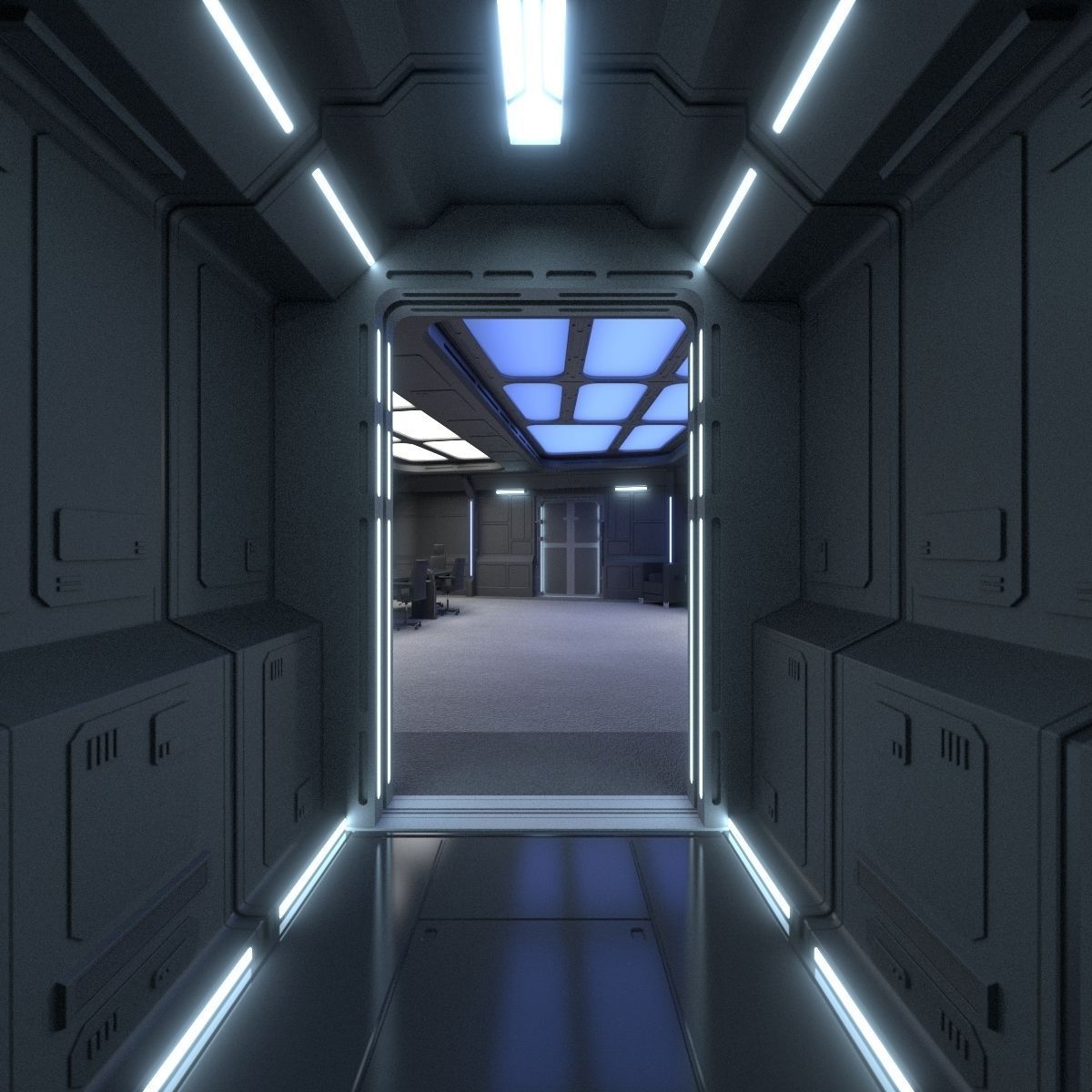 Starship Conference Room B 3D model_16