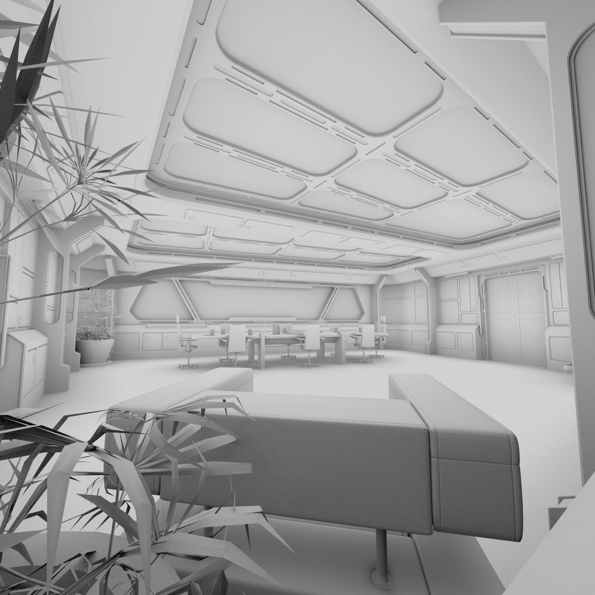 Starship Conference Room B 3D model_2