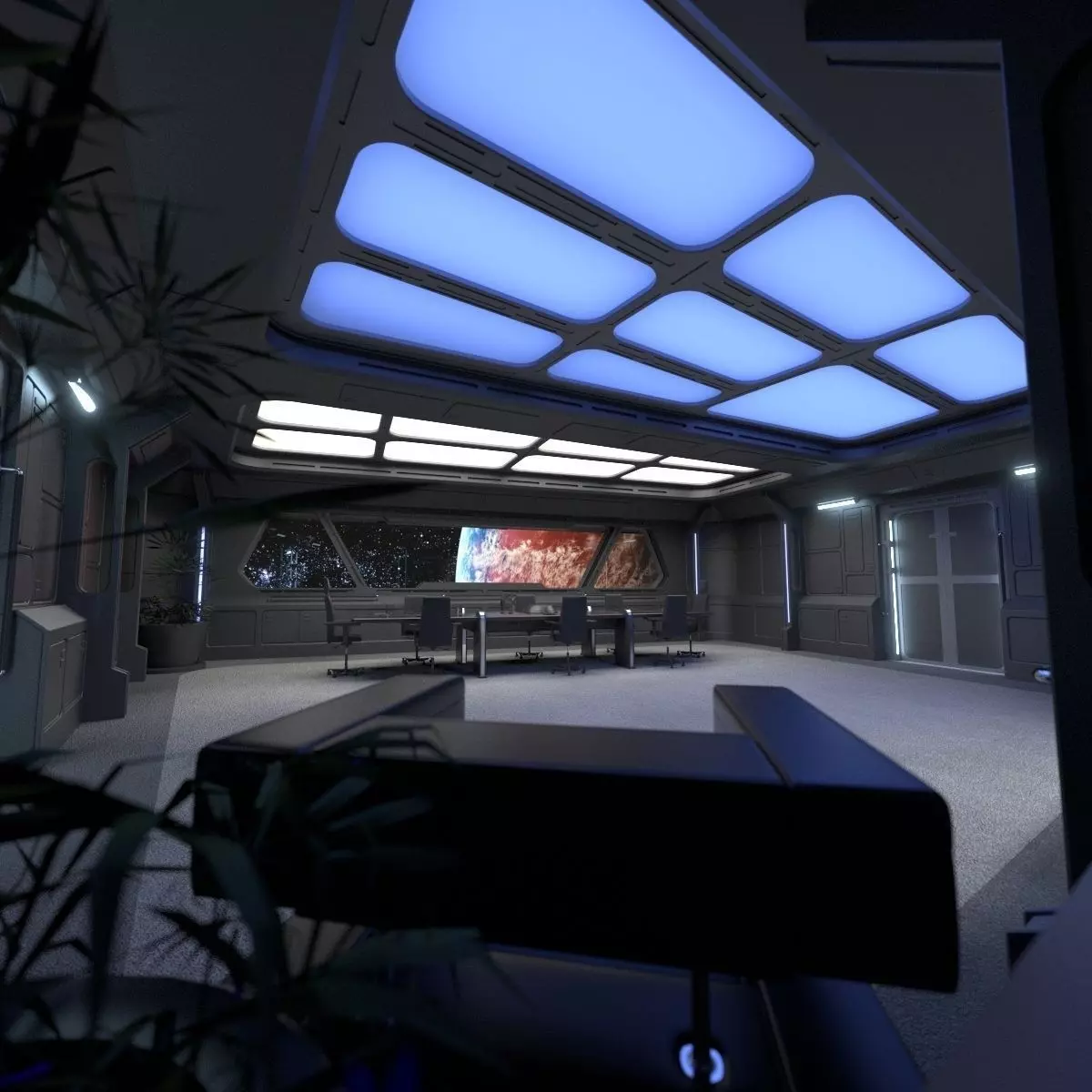 Starship Conference Room B 3D model_0