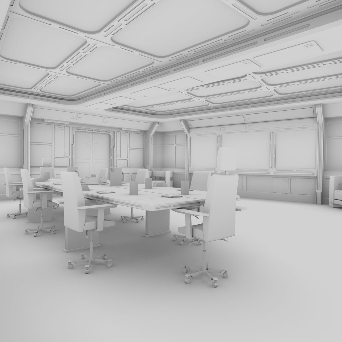 Starship Conference Room B 3D model_11