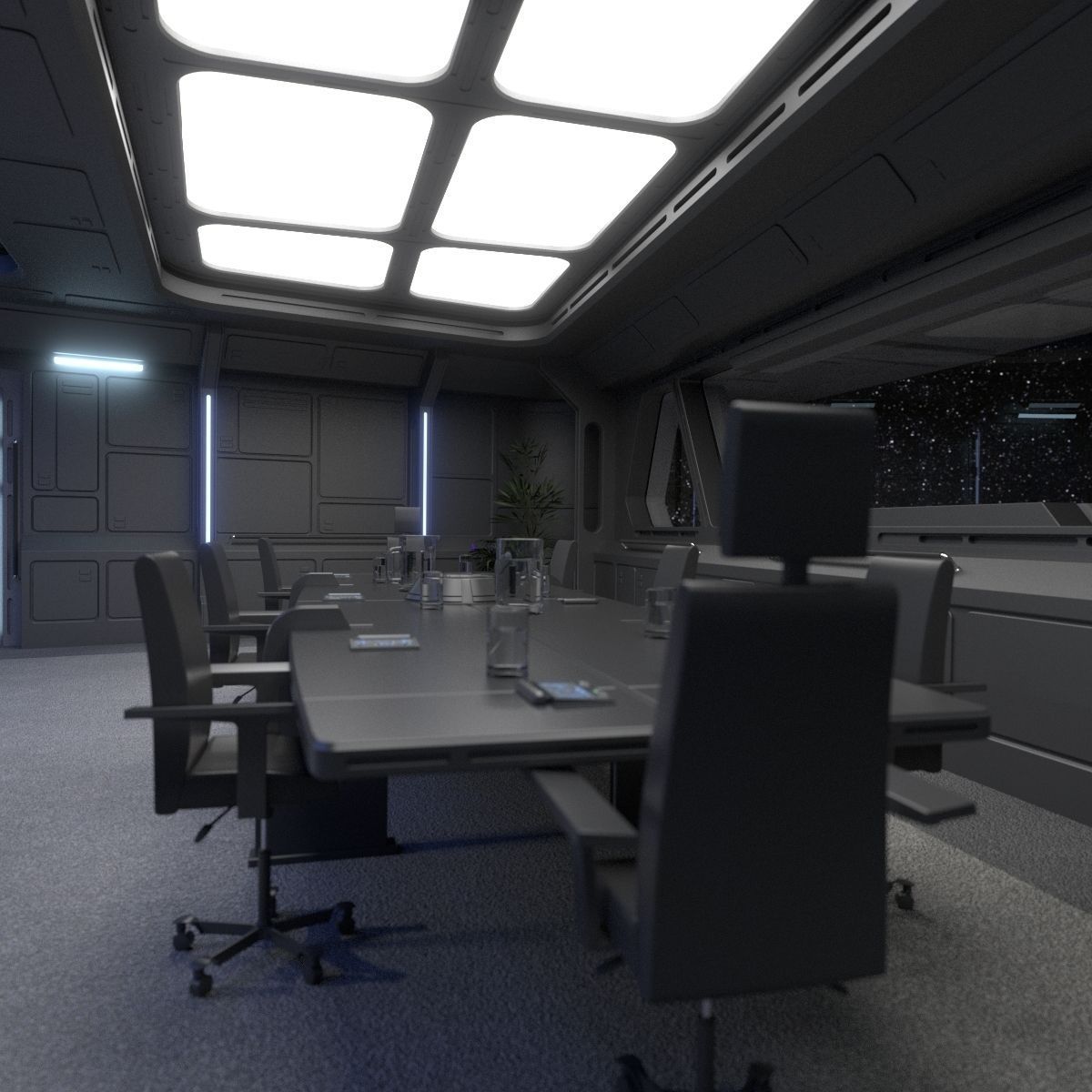Starship Conference Room B 3D model_13