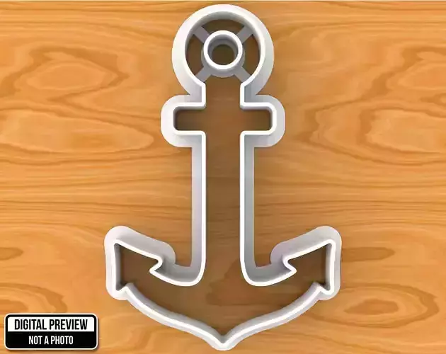 Anchor Cookie Cutter