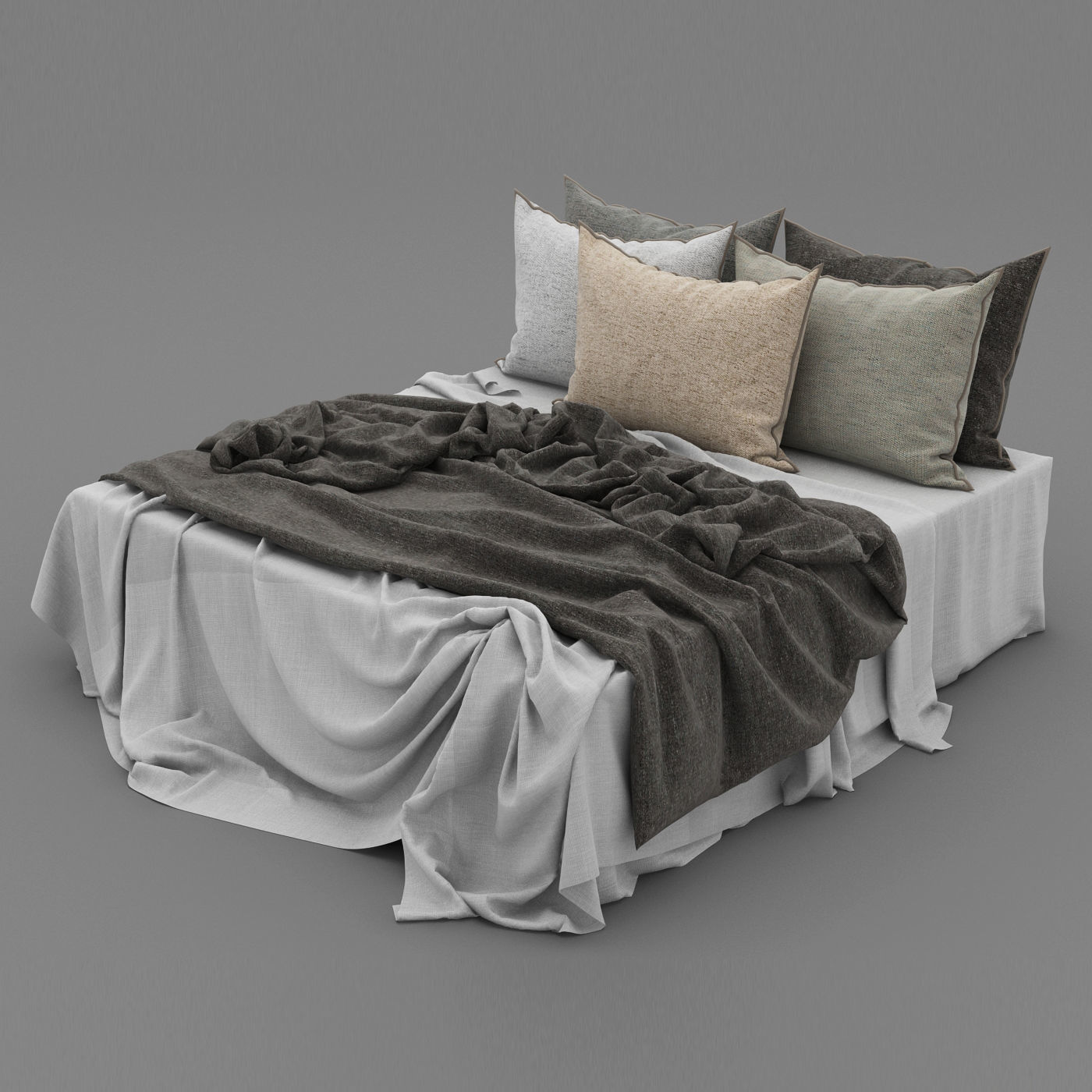 Bed collection 39  3D model_3