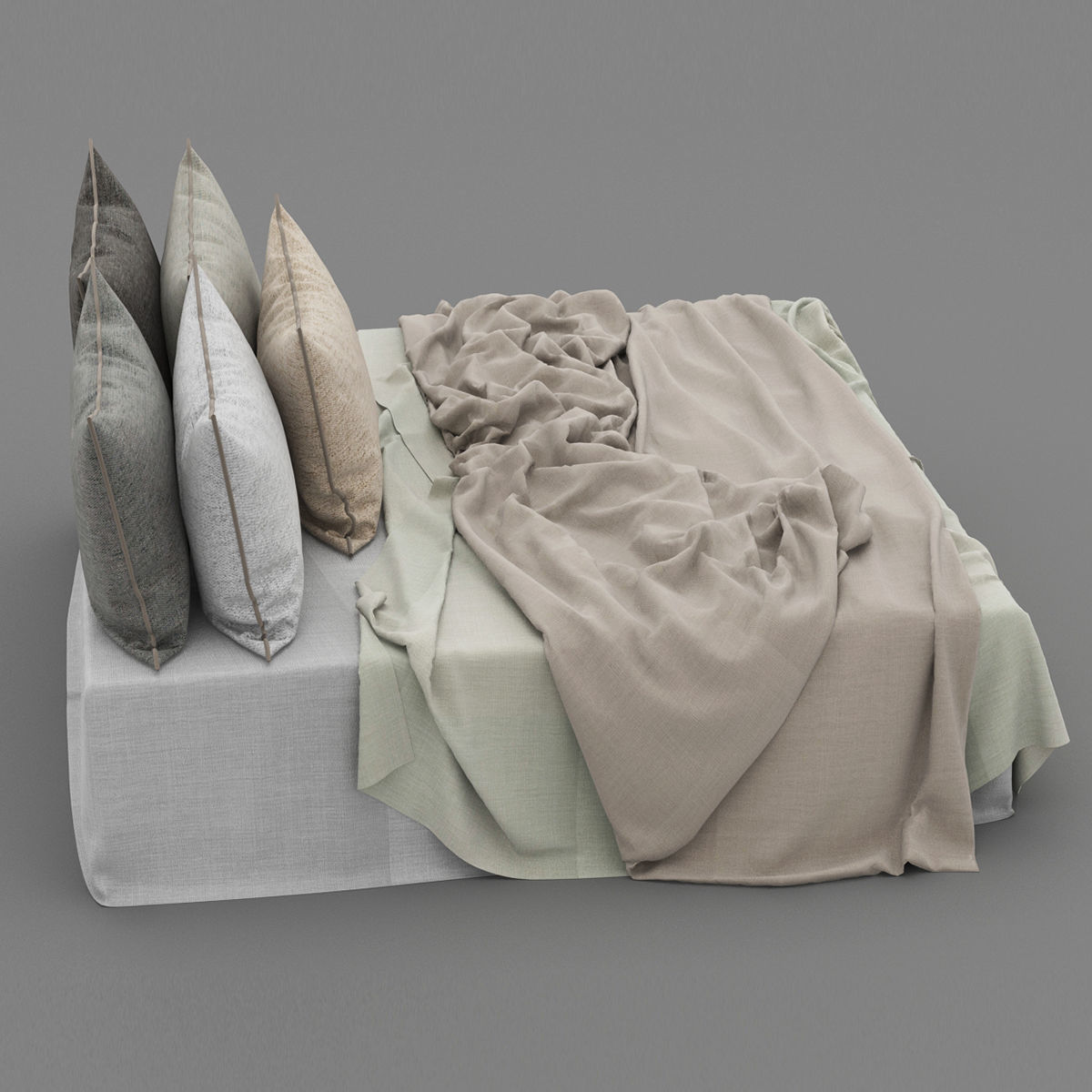 Bed collection 39  3D model_8