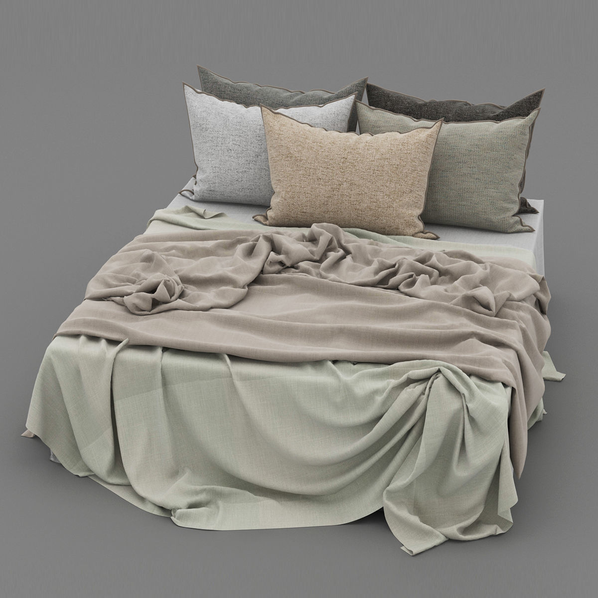 Bed collection 39  3D model_6