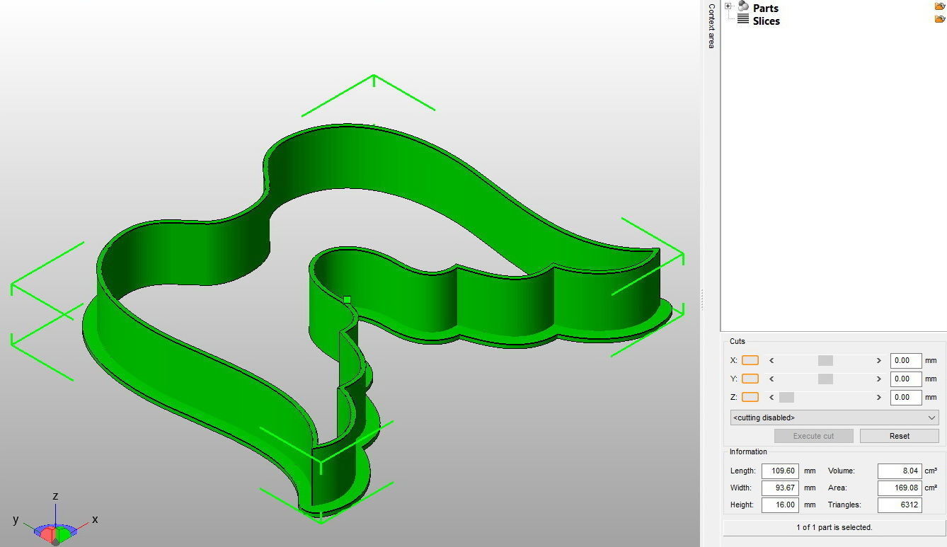 Angel Wings Cookie Cutter 3D print model_2
