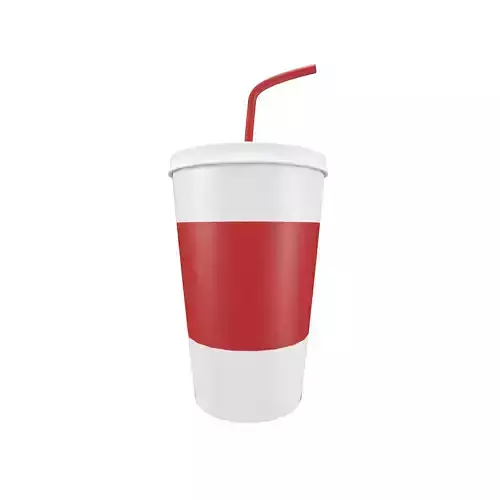 Cup With Straw