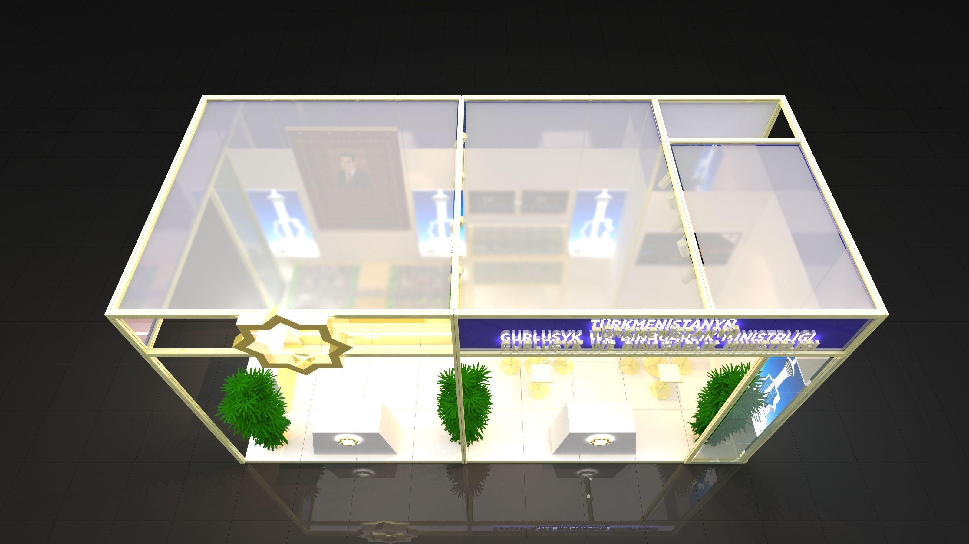 9x4 maxima stand 3D model 3D model_3