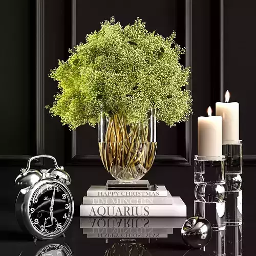 Decorative set 4 3D model