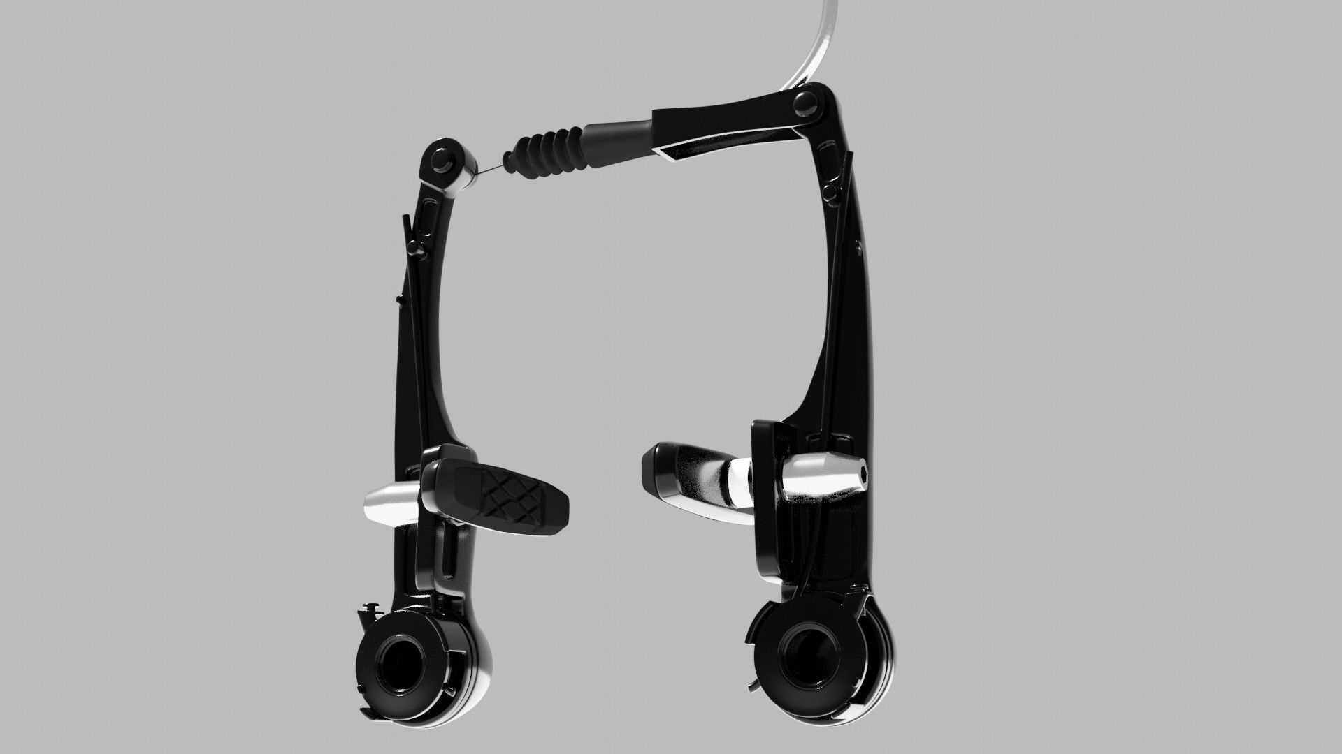 Bicycle parts 3D model_1