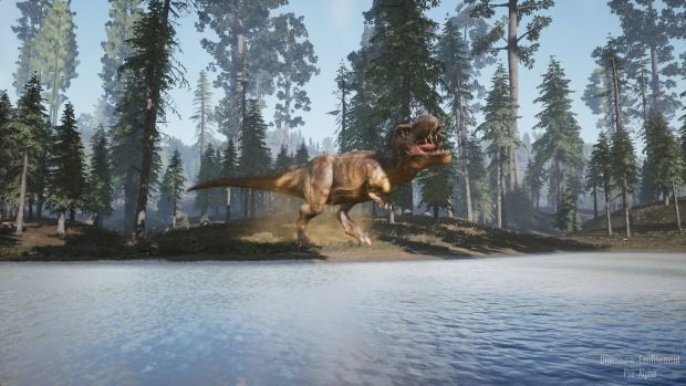 Tyrannosaurus Rex Low-poly 3D model_2