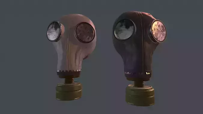 Gas Mask 3D model