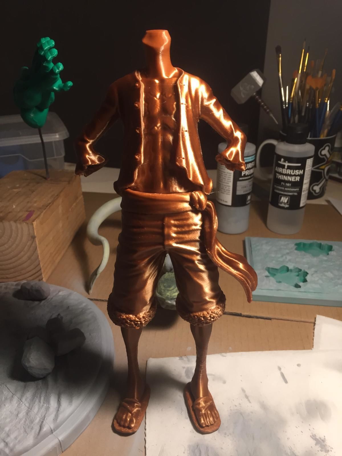 One piece Monkey D Luffy 3D model_2