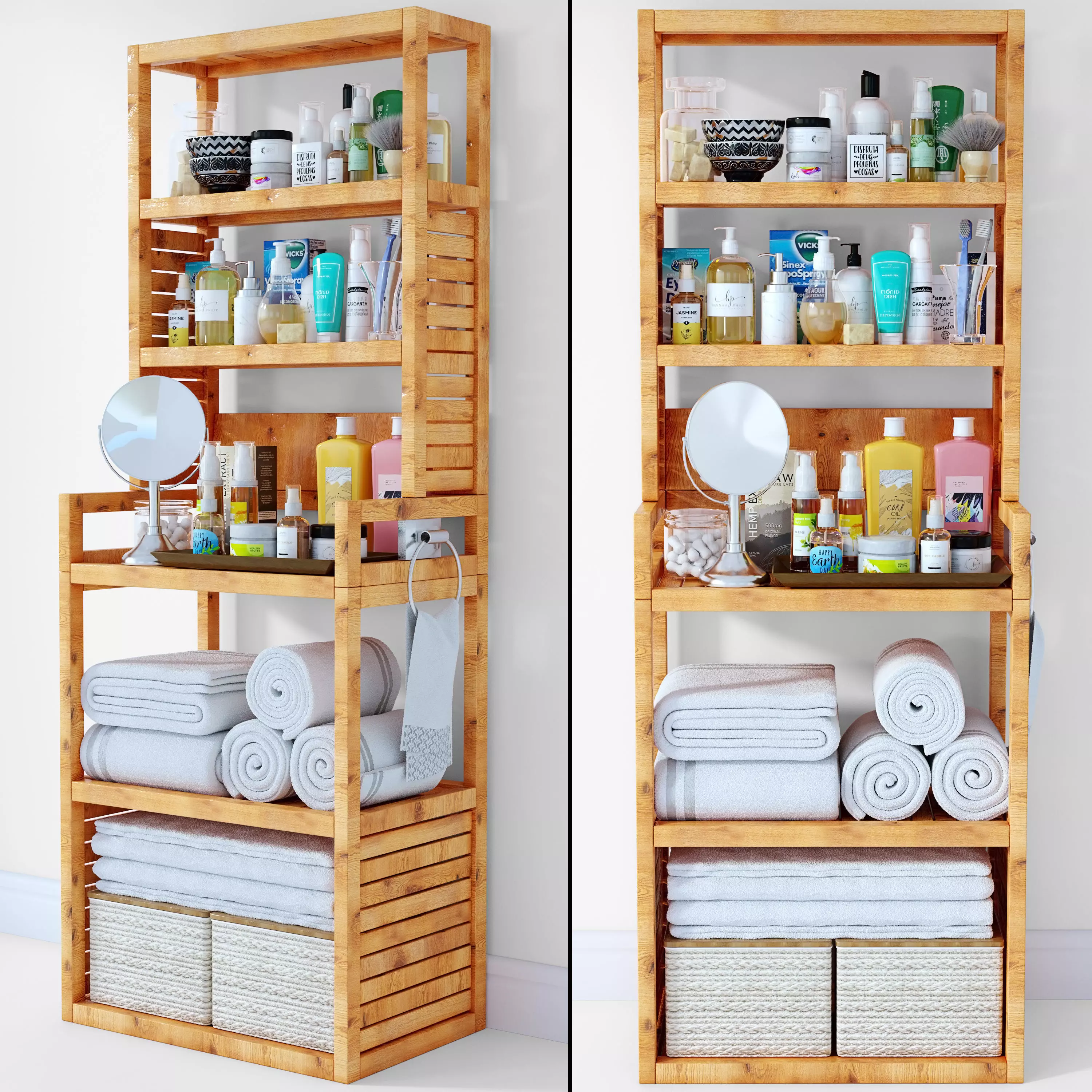 Bathroom shelf 3D model
