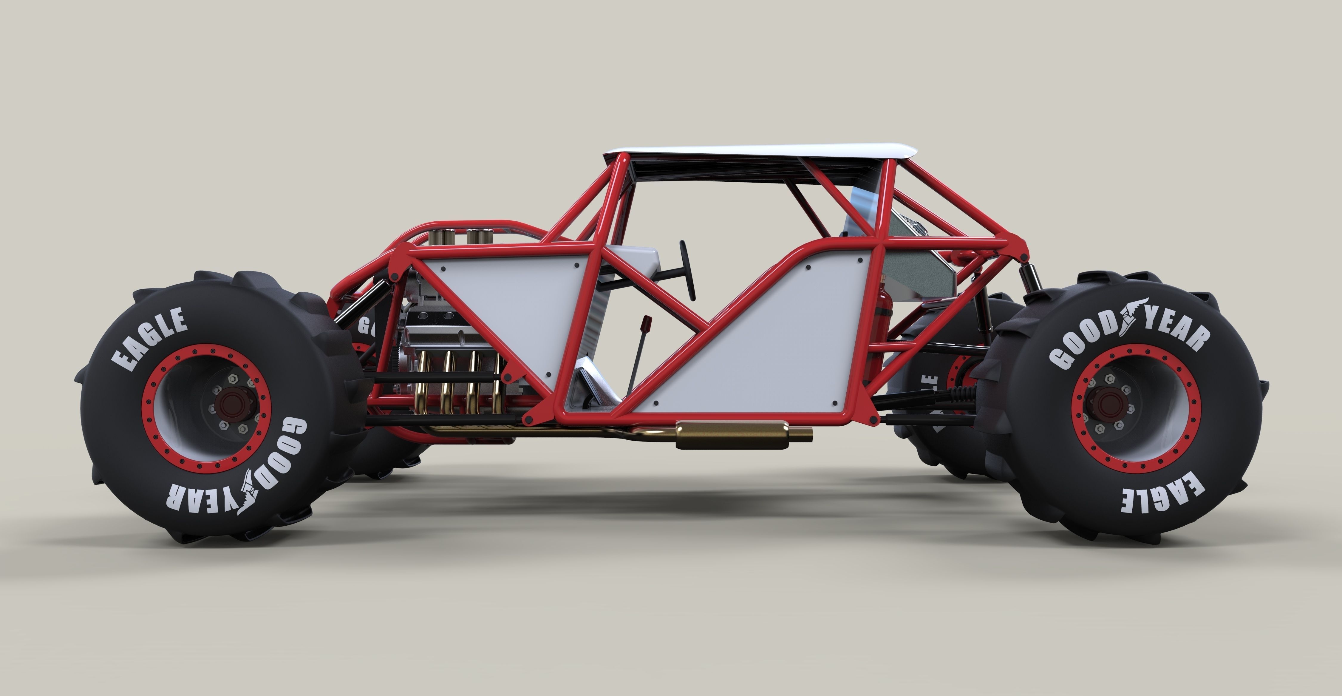 Formula Off Road 3D Model .obj .stl .sldprt .sldasm