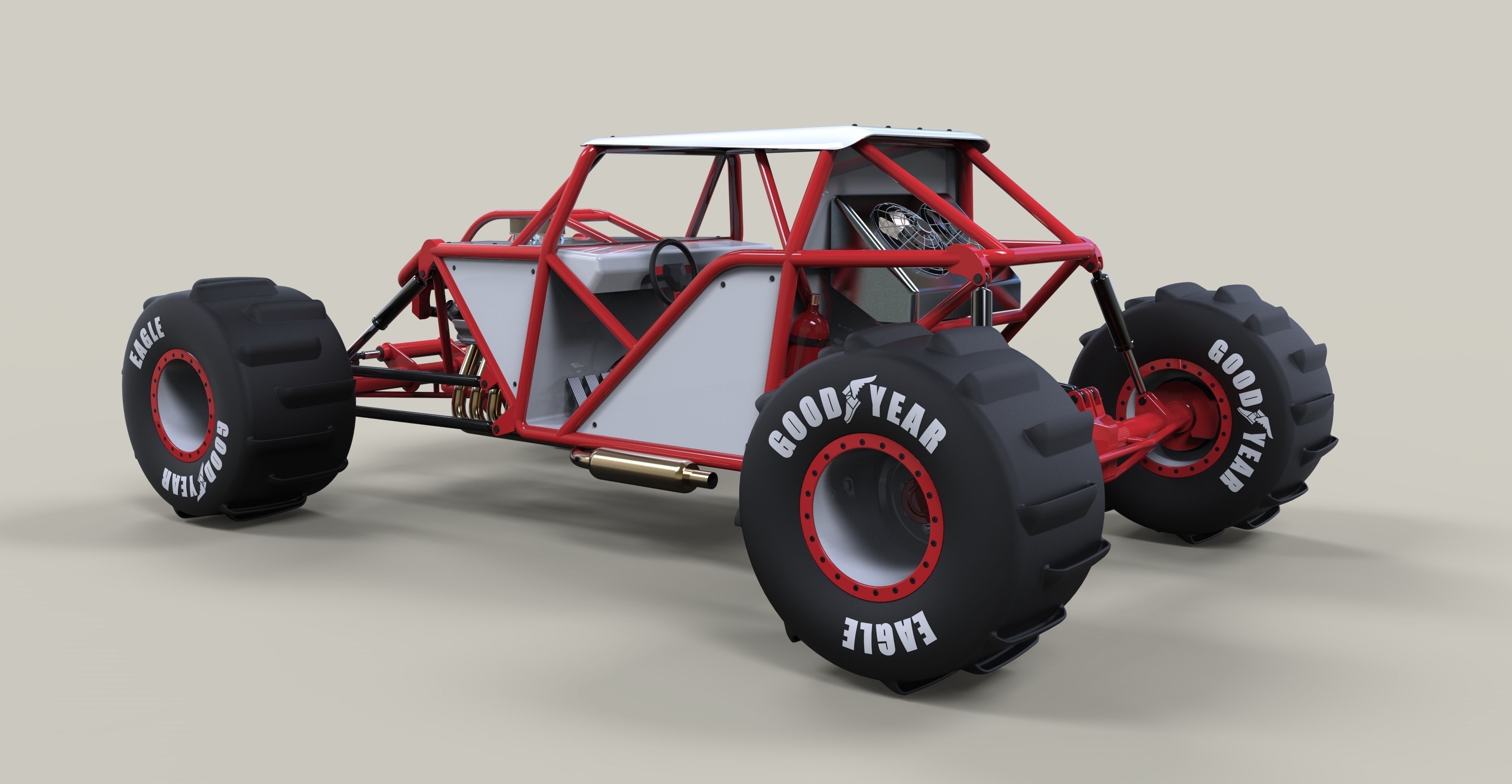 Formula Off Road 3D Model .obj .stl .sldprt .sldasm