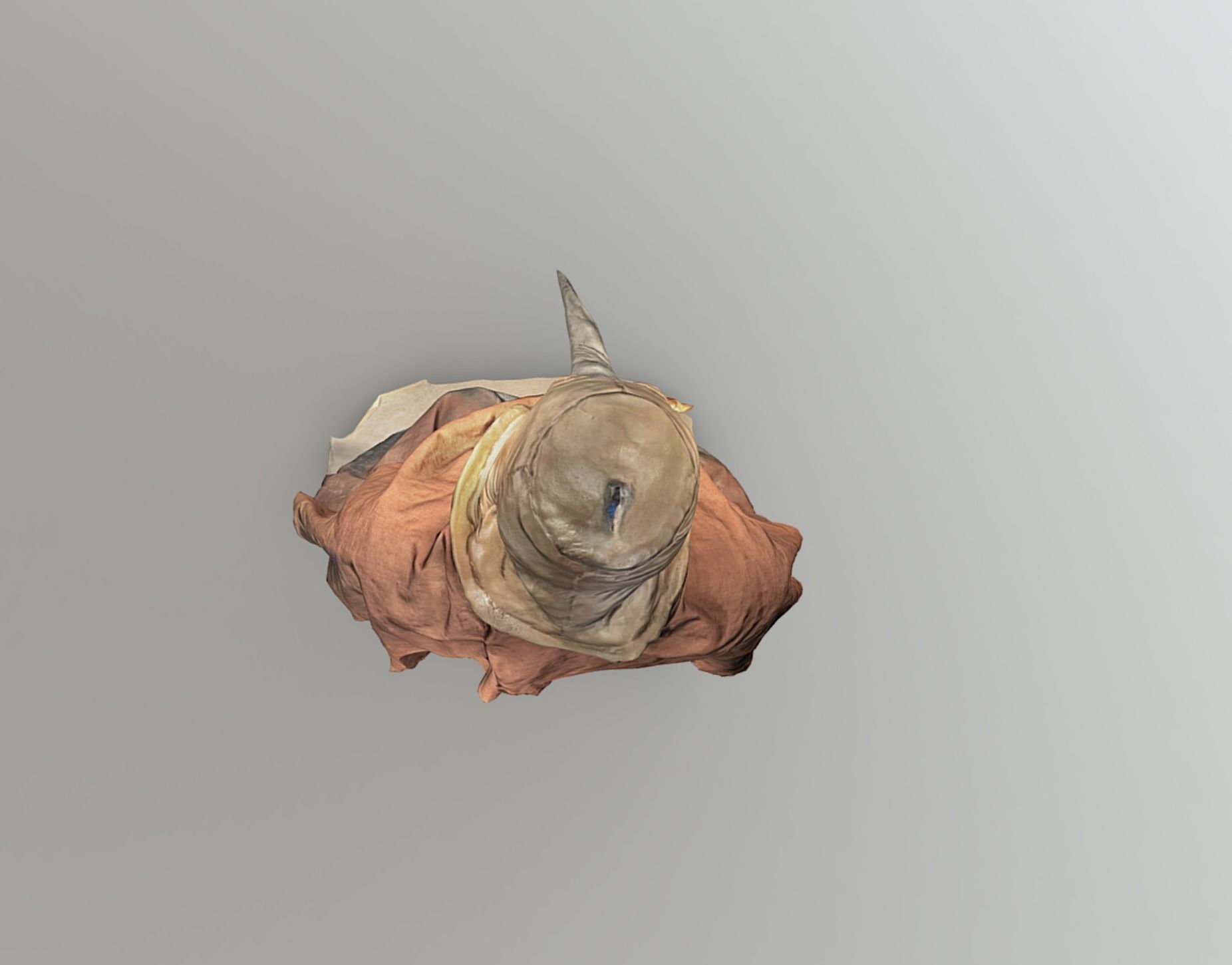 Plague Doctor Photogrammetry 3D scan  3D model_6