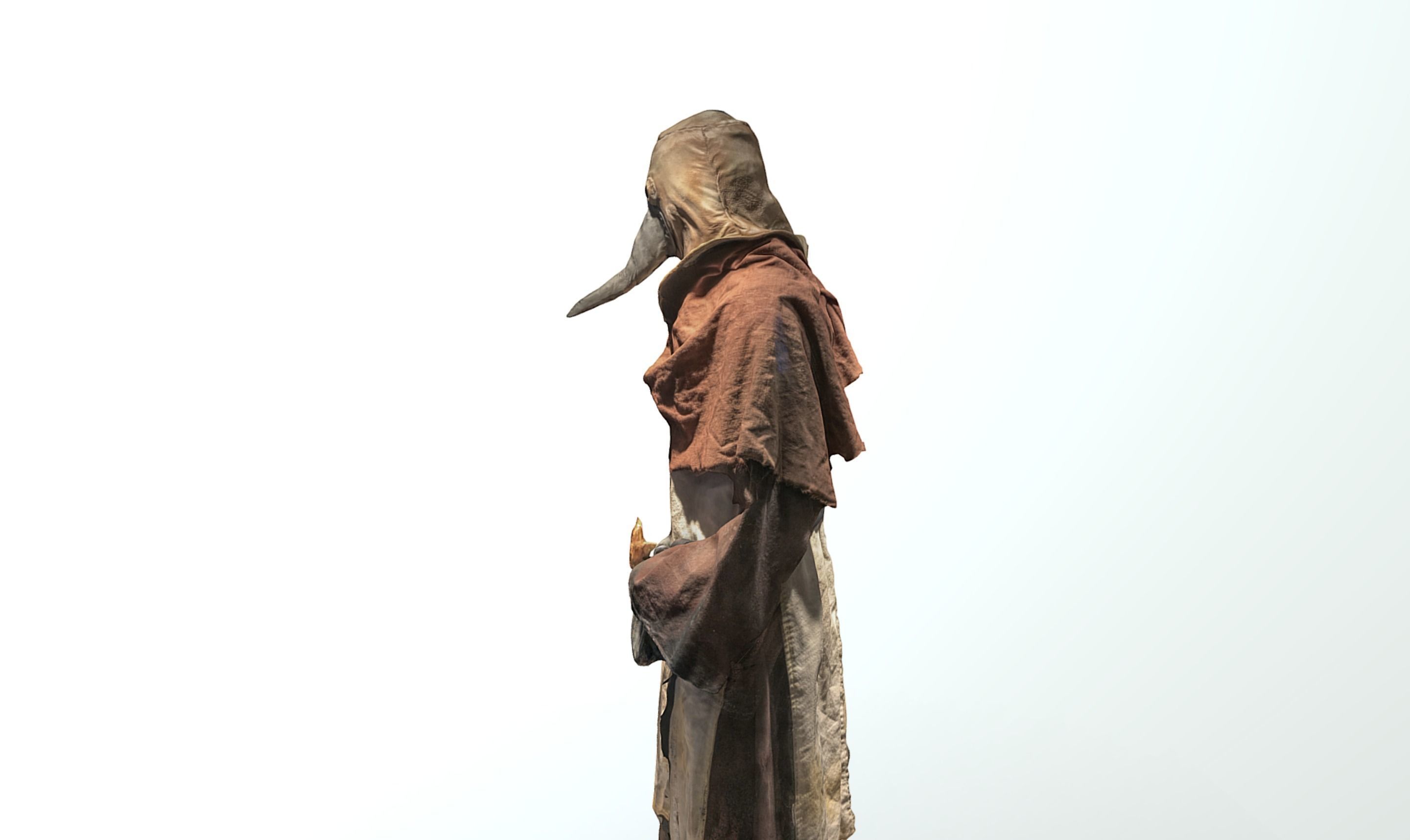 Plague Doctor Photogrammetry 3D scan  3D model_5