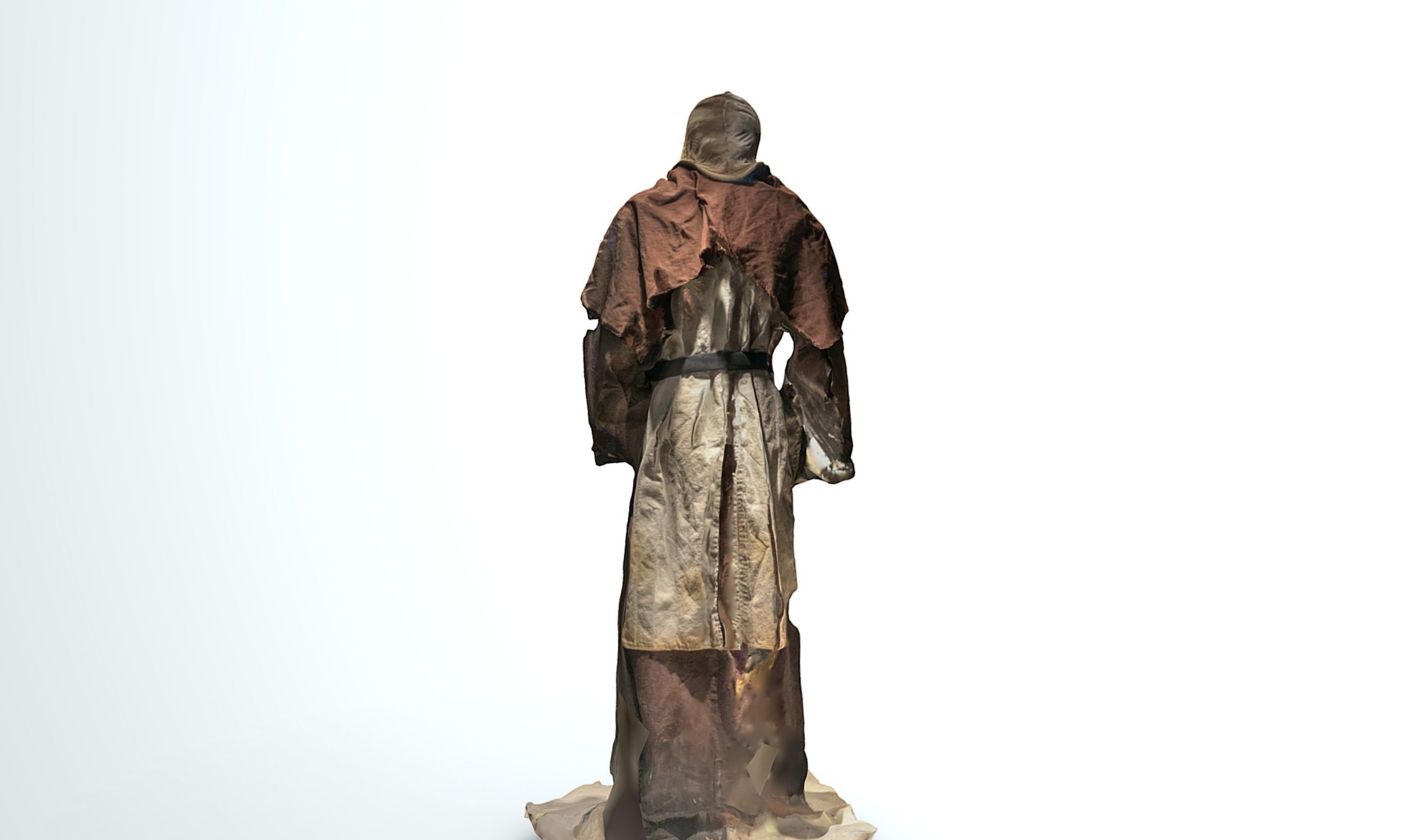 Plague Doctor Photogrammetry 3D scan  3D model_2