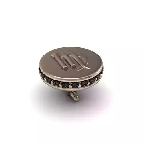 Cufflinks with Virgo