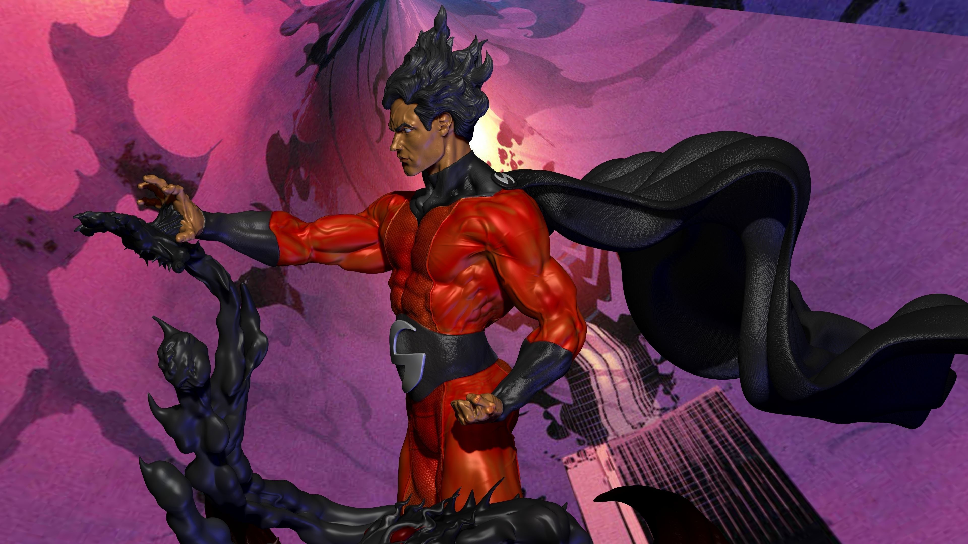 The Sentry Dark Sun V2 3D print model_4