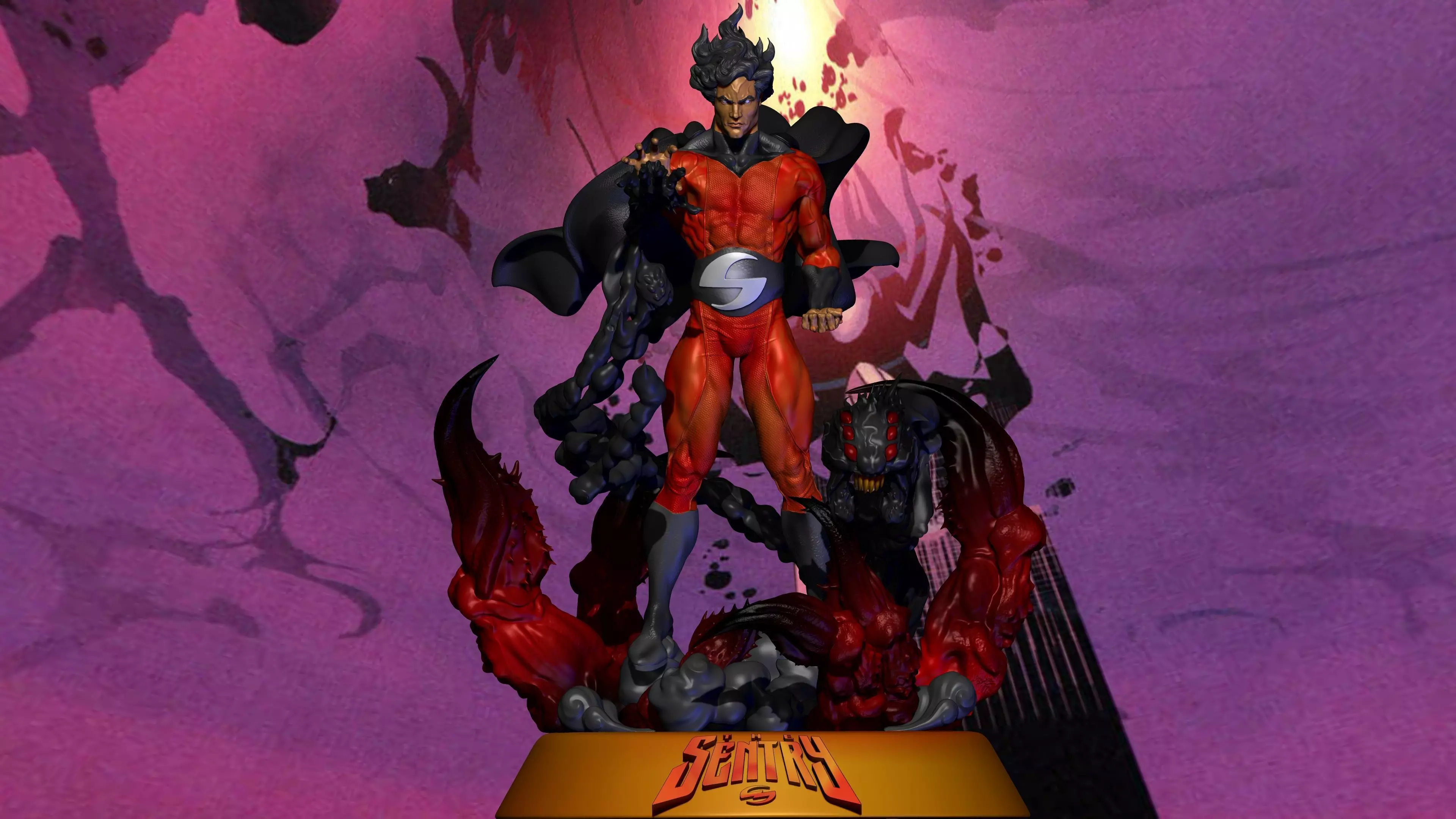 The Sentry Dark Sun V2 3D print model_0