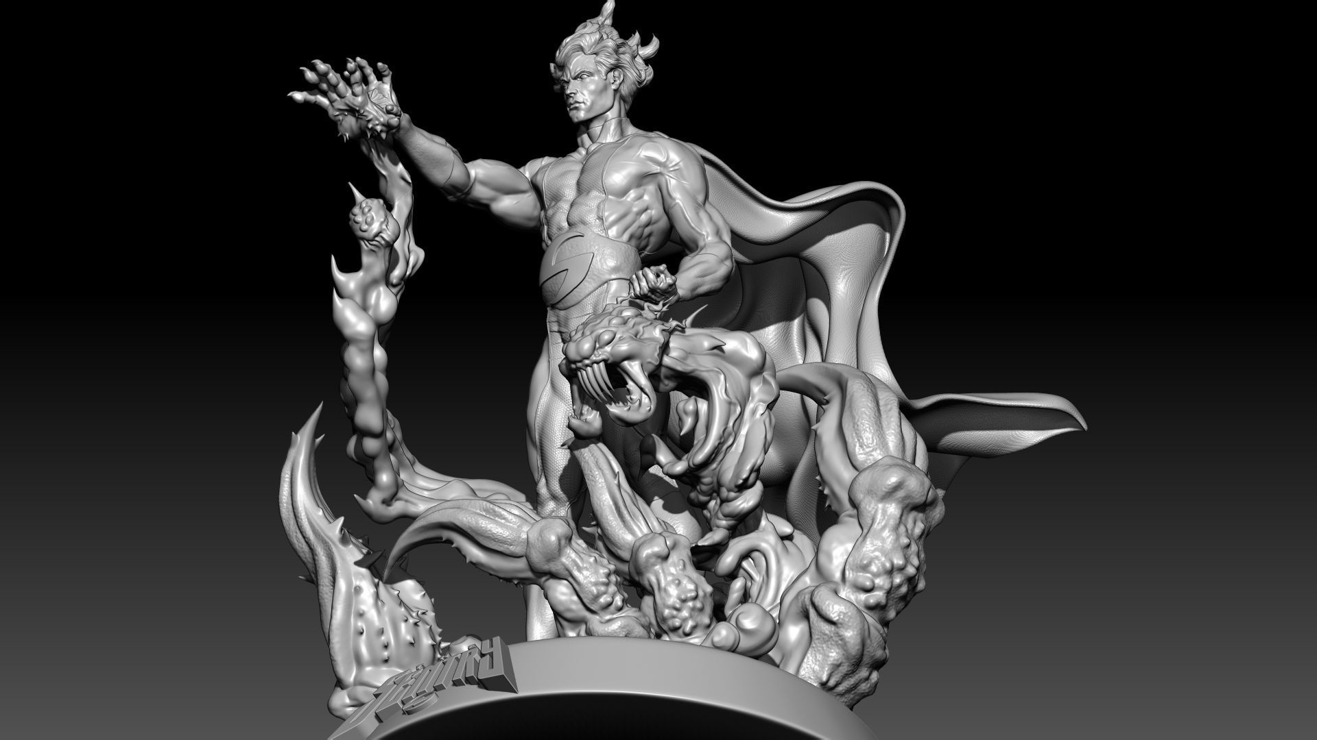 The Sentry Dark Sun V2 3D print model_7