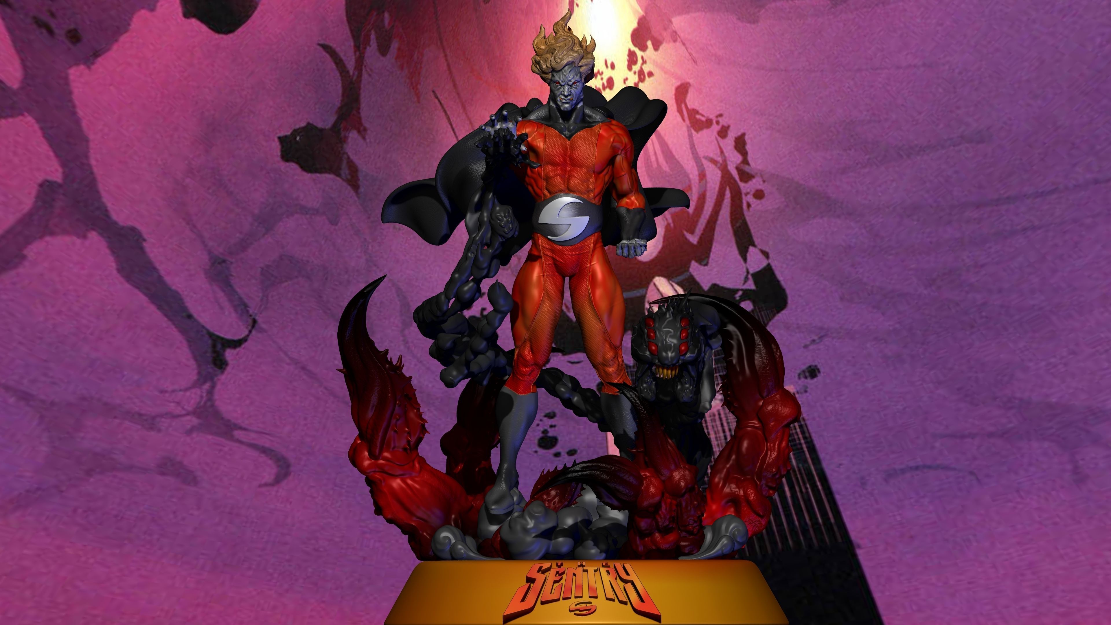 The Sentry Dark Sun V2 3D print model_1