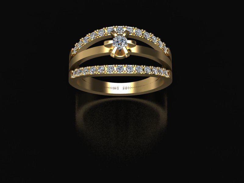 3d printable ring 3D print model_2