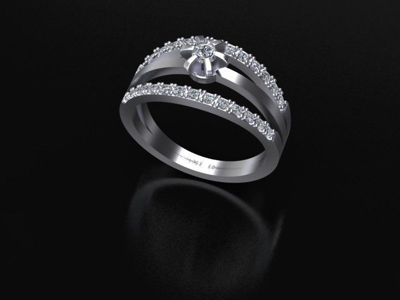 3d printable ring 3D print model_4